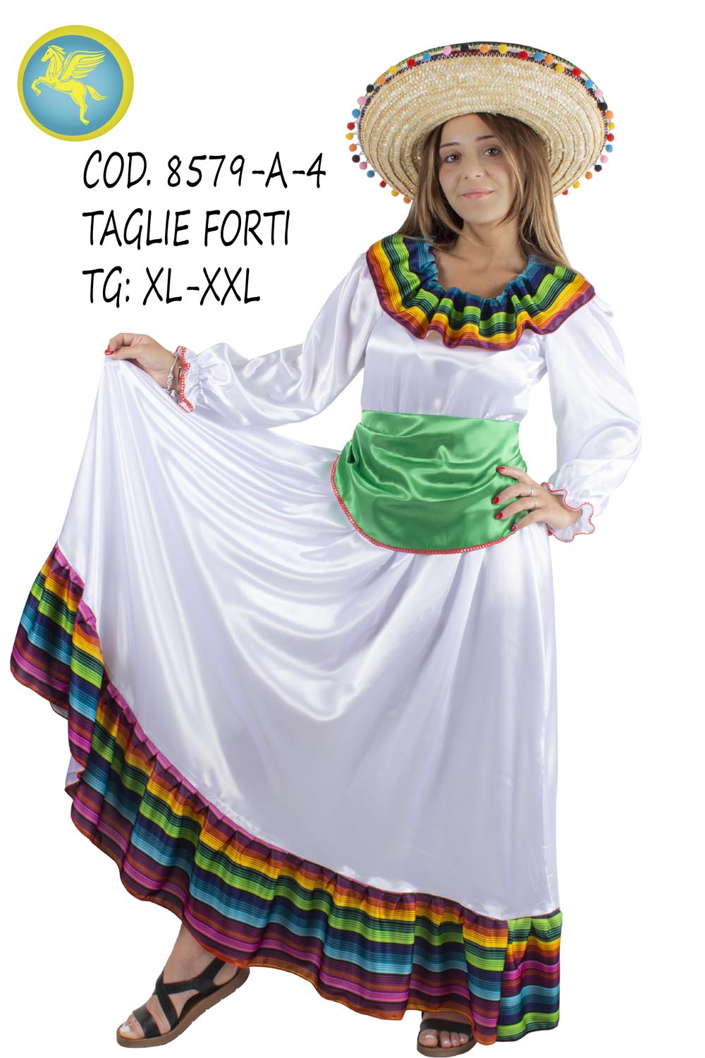 MESSICANA ADULTA TAGLIE FORTI